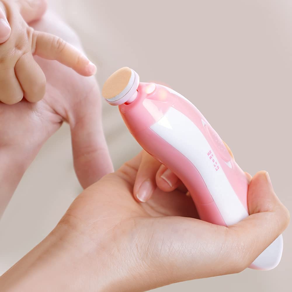 Baby Nail Trimmer from New Born to adults with 6 Filer Heads Adjustment